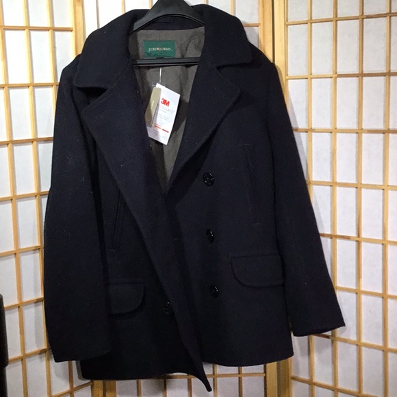 J. Crew Other - J. Crew Always Heavy Winter Coat, Large and Navy